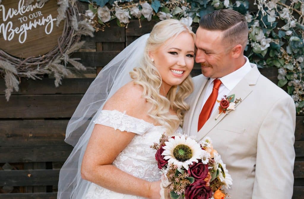 Bride with Las Vegas hair and makeup